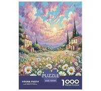 Daisy Jigsaw Puzzles Puzzle for Adults Kids. 1000 Pieces Great Gifts Challenge Toy Educational Game Home Decoration for Adults& Kids Age 14 Years Up 70x50cm/1000pcs