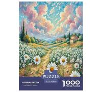 Daisy Jigsaw Puzzles Puzzles for Adults Kids. 1000 Pieces Great Gifts Challenge Toy Educational Games Home Decoration for Adults& Kids Age 14 Years Up 70x50cm/1000pcs