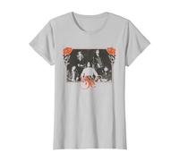 Daisy Jones & The Six - The Six Vintage Flower T-Shirt, Women, Silver Grey, Medium