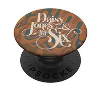 Daisy Jones & the Six - Vintage Psychedelic Logo PopSockets Swappable PopGrip