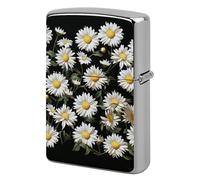 Daisy Lighter Case Pouch Double-Sided Metal Lighter Sleeve Scratch & Drop Resistant Lighters Protector Fits Standard Kerosene Lighters Pocket Protective Cover for Camping Party