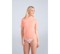 'Daisy' Lightweight UV Protection Short Sleeve Stretchy Logo Rash Vest Animal Light Pink 6