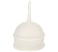 Daisy Low Cervix Menstrual Cup, Size Large, Clear