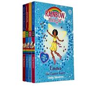 Daisy Meadows Rainbow Magic Collection Special Fairy 4 Books Bundle (Belle The Birthday Fairy,Emma The Easter Fairy,Natalie The Christmas Stocking Fairy,Trixie The Halloween Fairy)