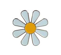 Daisy Nature Flower Metal Enamel Pin Badge Lapel