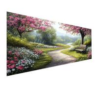 Daisy Paint by Numbers Chair Adult Paint by Numbers Canvas Kits, Paint-by-Numbers 70X95cm, DIY Color Oil Painting Acrylic Paints, Without Frame, Hobbies for Adults Women, Christmas Decorations L6-482