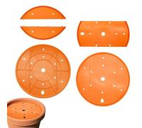 Daisy Planter Insert,Lightweight Round Reusable Liner with Drainage Holes - Round Planter Insert,for Flowers Gardening Container Indoor Outdoor Urban Balcony Patio Deck Porch Backyard