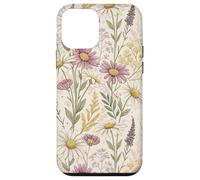 Daisy Style Design, Floral Artwork, Botanical Illustration Case for iPhone 12 mini