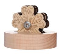 Daisy Thread Cutter, Thread Cutter with Anti-Slip Stand for Sweing,5 Cutting Positions Wood Blade Saver Cutters, Threads Cutting Tools, Quilting Supplies