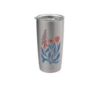 Daisy Tulip Stainless Steel Insulated Tumbler