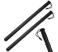DaisyInner 2 Pcs 21 Inch Black Tire Thumper for Trucker Safety Stick Fish Bat Knocker for Checking Tire Pressure