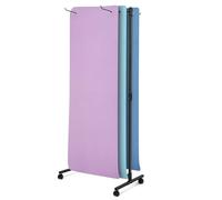 DaisyInner Hanging Yoga Mat Rolling Cart on Wheels Large Capacity Yoga Mat Rack Holder Stand Storage, Holds 40 Mats for Gym Workout Room Equipment