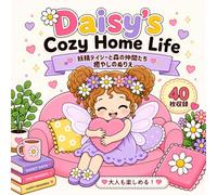 Daisy's Cozy Home Life（デイジーのおうち時間）: 大人からシニアまで楽しめる、太線で塗りやすいかんたんぬりえブック｜かわいい癒やしのデザイン40点収録 (デイジーと森の仲間たち)