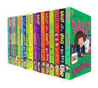 Daisy's Ultimate Trouble 1-18 Books Collection Set by Kes Gray (Daisy and the Trouble with Life, Zoos ,Giants, Kittens, Christmas, Maggots, Coconuts, Burglars, Piggy Banks & Vampires)