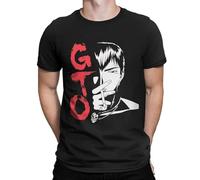 daitou Great Teacher Onizuka Anime T-ShirtGTO TeeMen's Women's Black 3XL