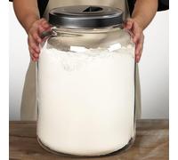 Daitouge Large Glass Jars with Lids, 5.5 Gallon (21000 ML) Glass Canisters,Super Wide Mouth, Set of 1Daitouge Large Glass Jars with Lids, Set of 1