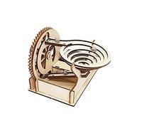 DAIVARNING Marble Machine, Wooden Building Puzzle, 3D, Electric Model