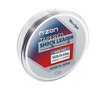 Daiwa Bas de ligne Arrache Nzon Tapered Shock Leader - 10m - Gris Fonce - NZTSL35