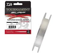 Daiwa Bas de ligne Arrache Tournament Tapered Shock Leader - 15m - D.0.33-0.57mm - Translucent - TNTPSLC3357
