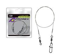 Daiwa Bas de ligne Prorex 7X7 Wire Leader - 20cm - D.0.34mm - R.5kg-11lb - Noir - 17925005