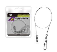 Daiwa Bas de ligne Prorex Titanium Wire Leader - 30cm - D.0.33mm - R.12kg-25lb - Noir - 17925812