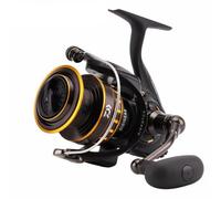 Daiwa Bg4500 Bg Saltwater Spinning Reel, 4500, 5.7: 1 gear Ratio, 6+1 Bearings, 43.10" Retrieve Rate, 22 lb Max Drag, Black/gold