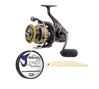 Daiwa BG3000 Reel with Line and SP Minnow Kit Black