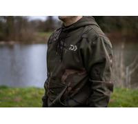Daiwa Carp Camo Hoodie: L