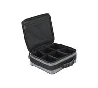 Daiwa D-VEC Roller Protective Bag, Polyester, Grey, Waterproof, L 26 x 23 x 9 cm for 2-3 Big Pit Wheels, M 36 x 26 x 14 cm for 4-6 Wheels, with Segments, coloured, M, Classic