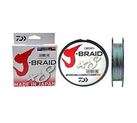 Daiwa J-braid 8 Braided Line 300 M Multicolor 0.200 mm