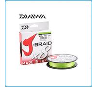 Braided line Daiwa J-Braid 300m 0.06mm - 0.42mm Chartreuse Braided lines