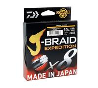 Daiwa J-Braid Expedition X8 Smash Orange 150m - 0.06mm 11.5lb/5.2kg