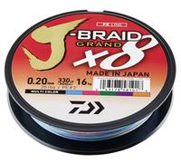 Daiwa J-Braid Grand Braid Multi Colour - 0.20mm 300m 35LB