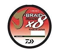 Daiwa J-Braid Grand Braid Green - 0.16mm 270m 22LB