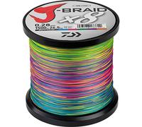 Daiwa J-Braid X8, 1500m multi colour - braided Fishing line