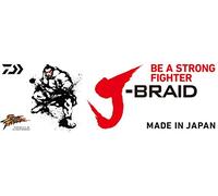 Daiwa J-Braid X8, 1500m multi colour - braided Fishing line