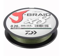 Daiwa J-braid 8 Braided Line 300 M Green 0.200 mm