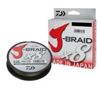 Daiwa J-Braid X8 / 300m / Dark Green / PE braided line