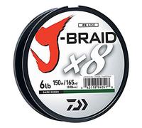 DAIWA J-BRAIDX8, Filler Spool, Dark Green, Mono Dia.= 1.5lb.