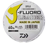Daiwa J-Fluoro Fluorocarbon Leader - 60 Pound - 50 Yards, Multi, One Size