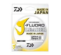 Daiwa J-Fluoro Fluorocarbon Leader Clear with Parrallel Spooling Band 12 lb 100 Yards, Multi, One Size