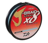 Daiwa JBGD8U15-150IB J-Braid X8 Grand Braided Line, 150 Yards, 15 Lbs Tested, 007" Diameter, Island Blue