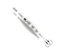 Daiwa Jig Saltwater SA-SK85G06 Saltiga SLK Metaljig, 3oz, 5/0 Assist Hooks, Zebra