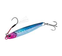 Daiwa Jig Samurai Jig R 40-9.2cm - 40g - Uv Real Blue Pink Iwashi - Sinking - J07465970 - Equipement pour la peche sportive