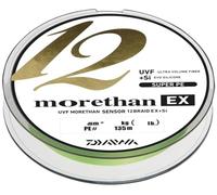 Daiwa Morethan 12 Braid EX+SI, lime green, Round Braided line