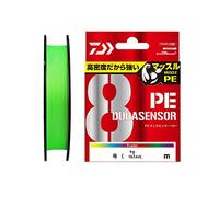 Daiwa PE Line UVF PE Dura Sensor x 8 + Si2, No. 0.8, 328.1 Yards (300 m), Lime Green
