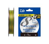 DAIWA PE Line UVF Soltiga Dura Sensor X8+ Si2 No. 1.2 102 ft (300 m), Multicolor