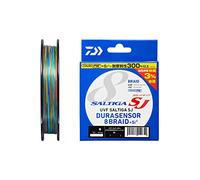 DAIWA PE Line UVF Soltiga SJ Dura Sensor x 8+ Si2, No. 1.2, 1,200 m, 5 Colors (with Color Marking)