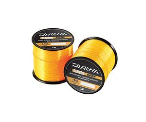 Daiwa Sensor Surf Orange Monofil 10 lbs Test Fishing Line - 4oz Spool - High Visibility, Super Strong, Abrasion Resistant