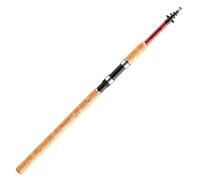 DAIWA Sweepfire Tele Spin Fishing Rod, 8.86 ft, 0.35-1.06 oz, 7 Parts, Telescopic, Graphite, Spinning, 0.39 lbs, Cork Handle